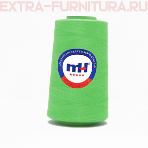 Нитки МН 40/2 п/э  5000 ярдов №518 зеленый *