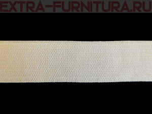 Резинка вязаная, 30мм (+/-2мм), цв.белый (уп.-40м, 10уп./40уп.) Стандарт