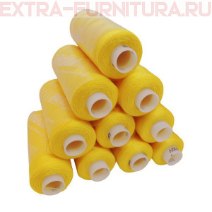 Нитки IDEAL бытовые 40/2 366м, цв.137 желтый (уп.10шт)
