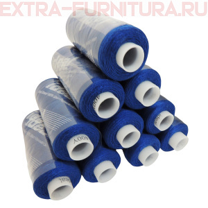 Нитки IDEAL бытовые 40/2 366м, цв.256 синий (уп.10шт)