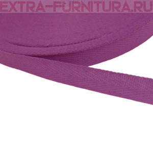 Лента киперная х/б 13 мм, цв.8 бордо, уп.50м (пл.2,8 г/м)
