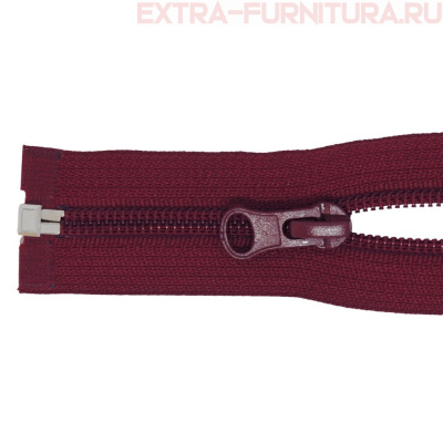 Молния Спираль разъемная дл. 75см, Т5, цв.178 бордо LOGO