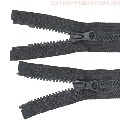 Молния Трактор Т5 2 замка 75см, цв.312 серый, LOGO