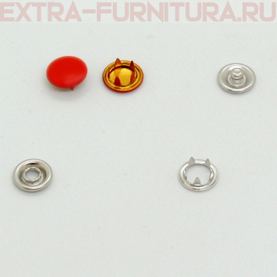 Кнопка рубашечная 9,5мм, цв.162 темно-красный матовый (уп.1440 шт) №382 Buttoni