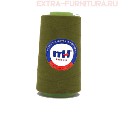 Нитки МН 40/2 п/э  5000 ярдов №418 олива