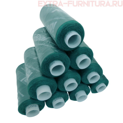 Нитки IDEAL бытовые 40/2 366м, цв.517 зеленый (уп.10шт)