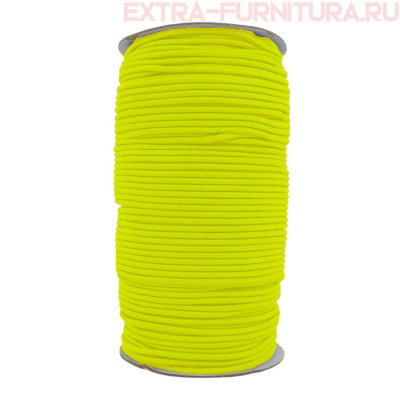 Резинка шляпная 2,5мм цв.110 желтый (уп.100м)