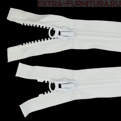 Молния Трактор Т8 2 замка 90см, цв. 101 белый, LOGO