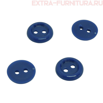 Пуговицы 11/2 синий, упаковка 1000 шт.
