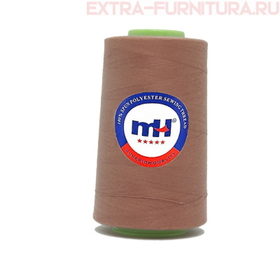 Нитки МН 40/2 п/э  5000 ярдов №578 св. коричневый *